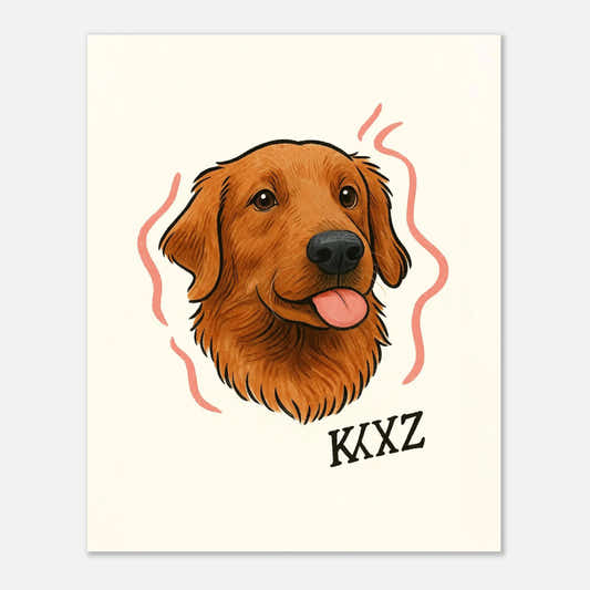 Custom Dog Drawing | Digital Download