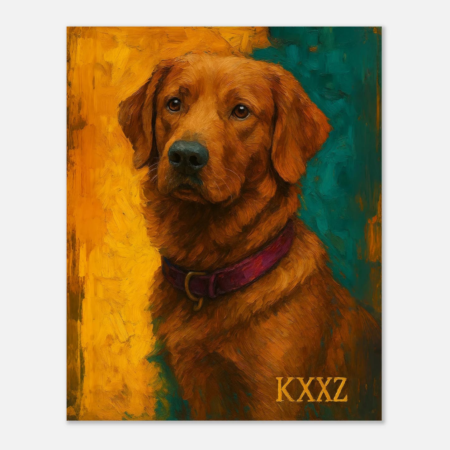 Custom Pet Portrait | Oil Painting